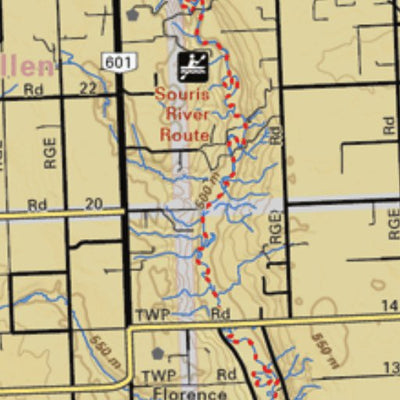 Map11 Carnduff - Saskatchewan