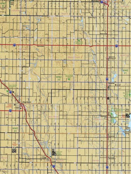 Map39 Davidson - Saskatchewan