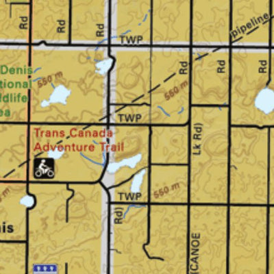 Map50 Colonsay - Saskatchewan