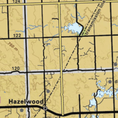 Map21 Moose Mountain Provincial Park - Saskatchewan