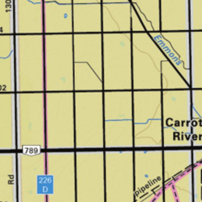 Map73 Nipawin - Saskatchewan