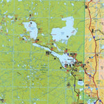 Map80 Waskesiu Lake - Saskatchewan