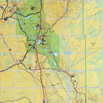 Map82 Narrow Hills Provincial Park - Saskatchewan