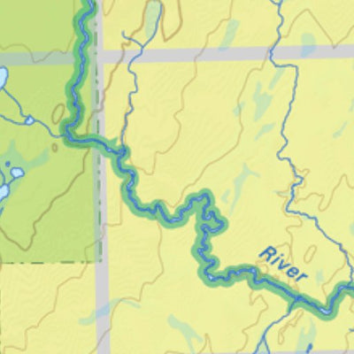 Map83 E.B. Campbell Dam - Saskatchewan