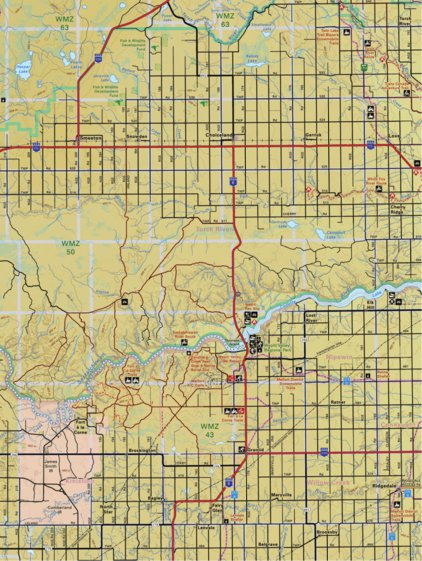 Map72 Choiceland - Saskatchewan