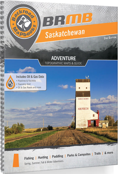 Backroad Mapbook Saskatchewan (SKSK Map Bundle)