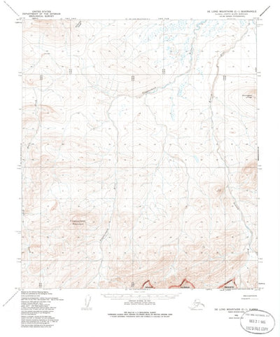 De Long Mountains C-1, AK (1955, 63360-Scale) Preview 1
