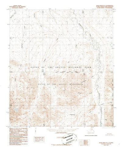 Killik River B-1, AK (1986, 63360-Scale) Preview 1