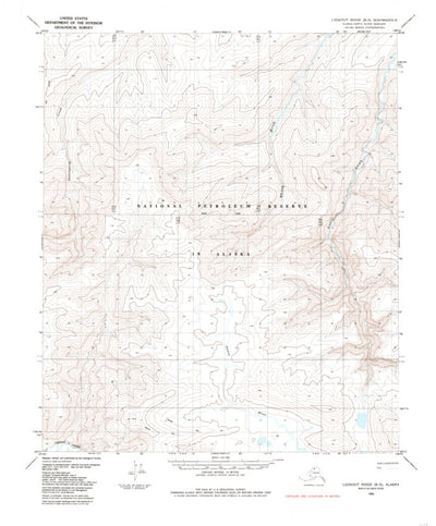 Lookout Ridge B-5, AK (1985, 63360-Scale) Preview 1