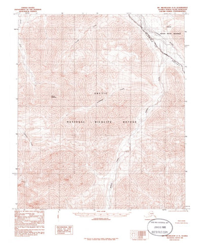 Mount Michelson A-4, AK (1983, 63360-Scale) Preview 1
