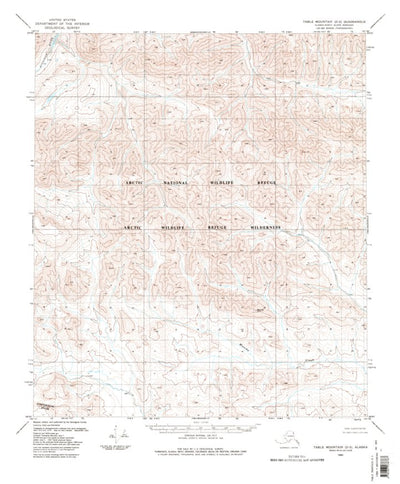 Table Mountain D-2, AK (1983, 63360-Scale) Preview 1