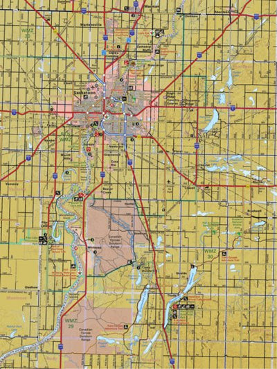 Map49 Saskatoon - Saskatchewan