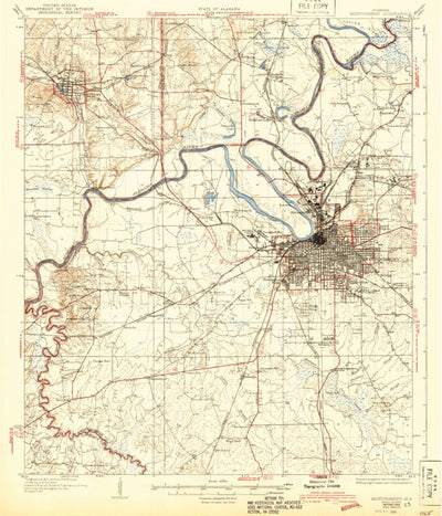 Montgomery, AL (1930, 62500-Scale) Preview 1