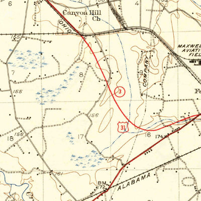 Montgomery, AL (1930, 62500-Scale) Preview 2