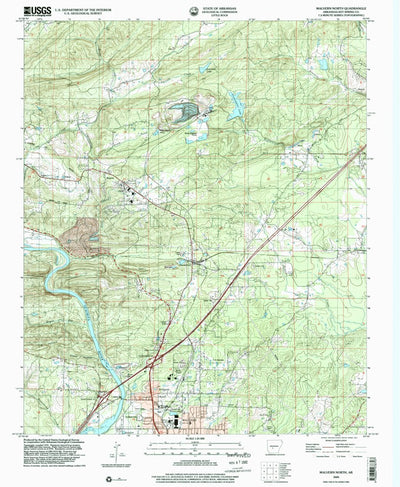 Malvern North, AR (2000, 24000-Scale) Preview 1