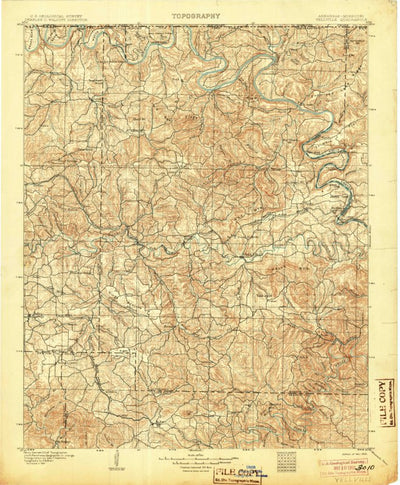 Yellville, AR-MO (1905, 125000-Scale) Preview 1