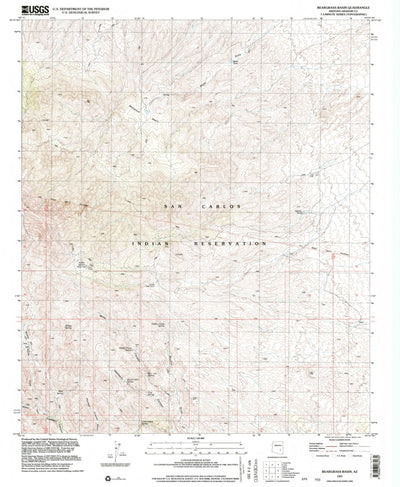 Beargrass Basin, AZ (1997, 24000-Scale) Preview 1