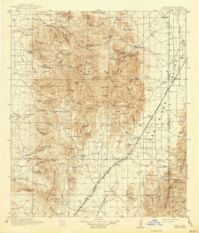Chiricahua, AZ-NM (1919, 125000-Scale) Preview 1