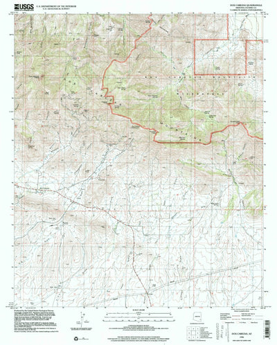 Dos Cabezas, AZ (1996, 24000-Scale) Preview 1