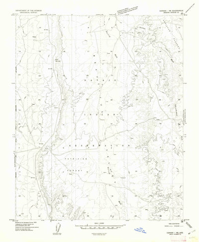 Beautiful Valley Well, AZ (1955, 24000-Scale) Preview 1