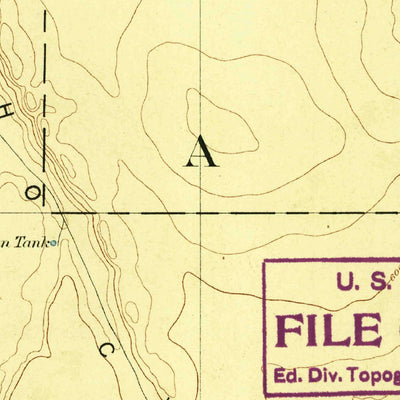 Marble Canyon W, AZ (1891, 250000-Scale) Preview 2