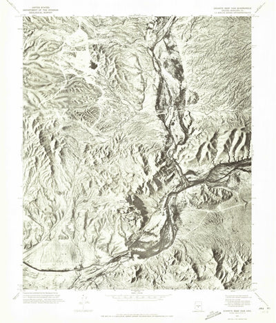 Granite Reef Dam, AZ (1971, 24000-Scale) Preview 1
