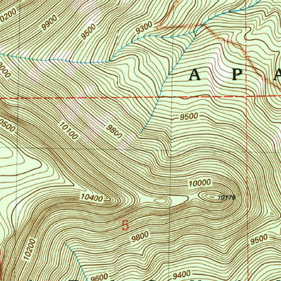 Escudilla Mountain, AZ-NM (2005, 24000-Scale) Preview 3