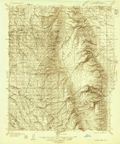 Jacob Lake, AZ (1936, 48000-Scale) Preview 1