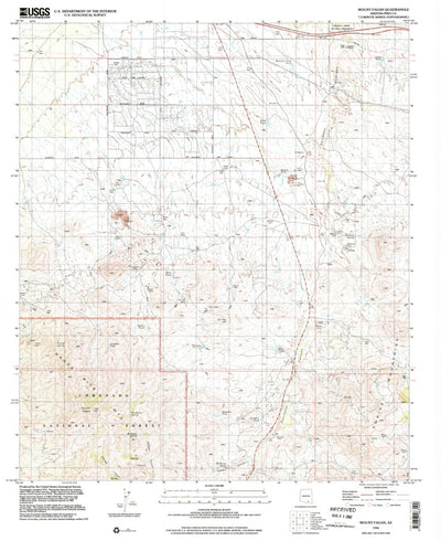 Mount Fagan, AZ (1996, 24000-Scale) Preview 1