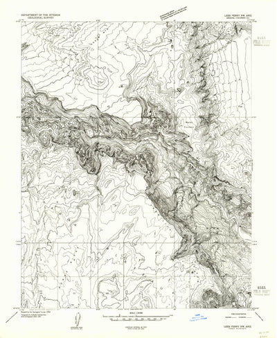 Water Pockets, AZ (1954, 24000-Scale) Preview 1