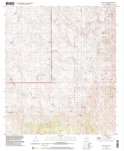 Murphy Peak, AZ (1996, 24000-Scale) Preview 1