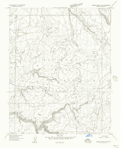 Tall Tree Mesa, AZ (1955, 24000-Scale) Preview 1