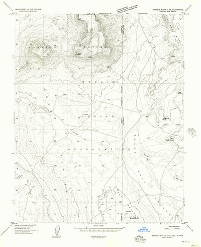 Sonsela Buttes, AZ-NM (1955, 24000-Scale) Preview 1