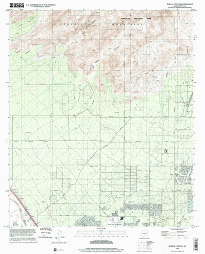 Ruelas Canyon, AZ (1996, 24000-Scale) Preview 1