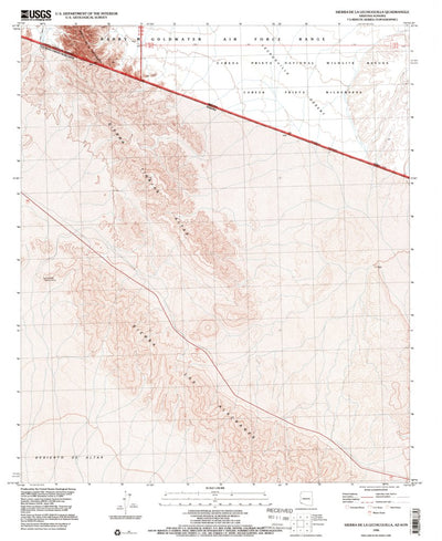 Sierra De La Lechuguilla, AZ (1996, 24000-Scale) Preview 1