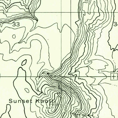 West Sunset Mountain, AZ (1955, 24000-Scale) Preview 3