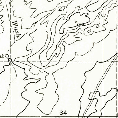 Cedar Lake Wash, AZ (1955, 24000-Scale) Preview 3