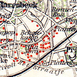 Arnhem and environs map, 1904