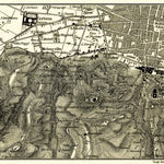 Bologna environs map, 1908