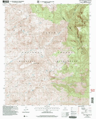 Table Mountain, AZ (2004, 24000-Scale) Preview 1