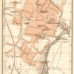 Stratford-upon-Avon city map, 1906