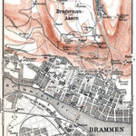 Drammen town plan, 1931