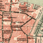 Venice city map, 1908