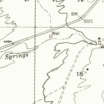Bird Springs Wash, AZ (1957, 24000-Scale) Preview 2