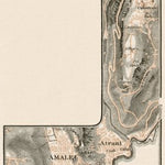 Amalfi and environs map, 1912