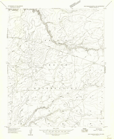 East Of Kinlichee, AZ (1955, 24000-Scale) Preview 1