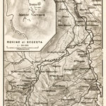 Castellammare to Calatafimi map, 1912