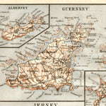 Map of the Isle of Guernsey, 1906