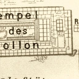 Delphi (Δελφοί) site Map, 1908 by Waldin | Avenza Maps