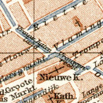 Delft city map, 1909